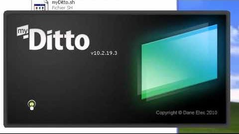 my-Ditto : Installer my-Ditto