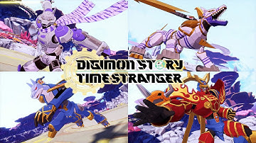 Lobomon Evolution, Special Skills & Win Screen - Digimon Story: Time Stranger