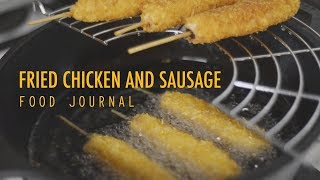 Fried Chicken and Fried Sausage VLOG | Food Journal