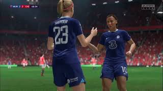 Manchester United Women vs Chelsea Women | Women's Super League 2024 | Fifa 23 Gameplay