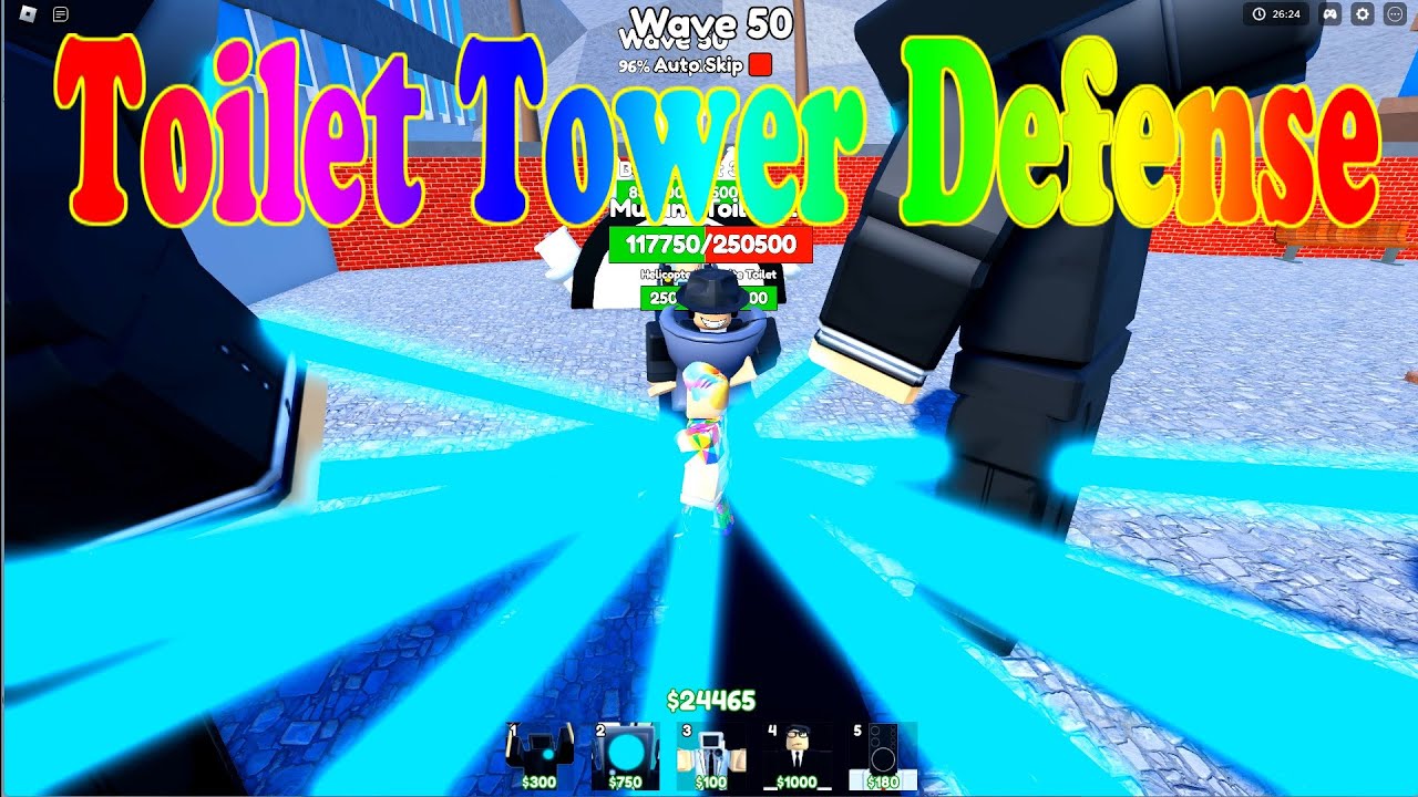 Collecting coins toilet tower defense 11 roblox 