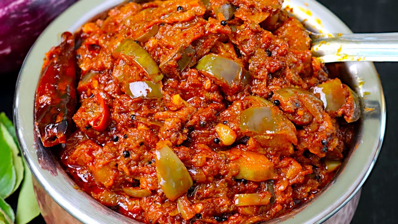 Kathirikai urulaikizhanghu pachidi
