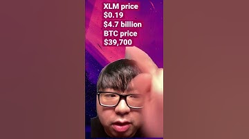 If XLM Was Same Price As Bitcoin? #invest #cryptocurrency #crypto #stellar #bitcoin