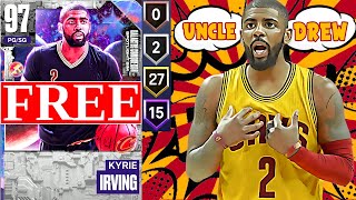 FREE GALAXY OPAL KYRIE IRVING GAMEPLAY! IS UNCLE DREW THE POINT GUARD FOR YOU IN NBA 2K23 MyTEAM?
