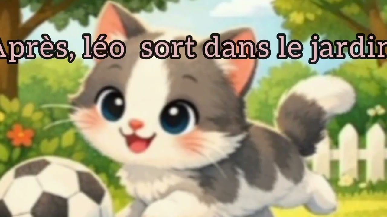 Histoire en français A1:le petit chat 🙀 /قصة بالفرنسية للمبتدئين 