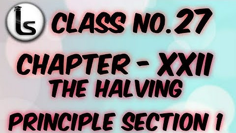 Online Shorthand Course | Chapter 22 | The Halving Principle Section 1 | Likho Steno Academy |