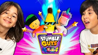 Un rayo nos trae las figuras y los peluches de Stumble Guys!!