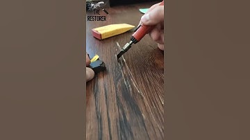 How to fix scratches on the floor #SHORTS