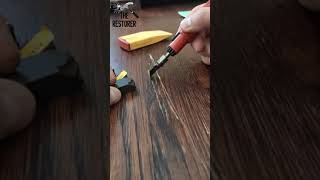 How to fix scratches on the floor #SHORTS
