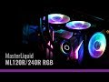 Vídeo: COOLER MASTER MASTERLIQUID ML120R RGB REFRIGERACION LIQUIDO AMD/INTEL (PN:MLX-D12M-A20PC-R1)