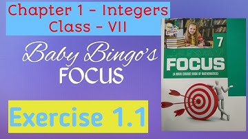 Exercise 1.1 Fully solved and explained | Q1 to Q10 | Baby Bingo