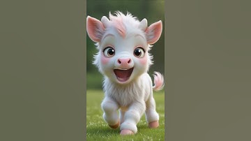 Super Cute Baby lamb Sings APT #cute #apt #brunomars #rose #shorts