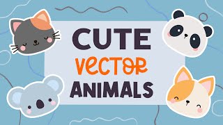 Making Cute Vector Animals in Adobe Illustrator (Skillshare Class)