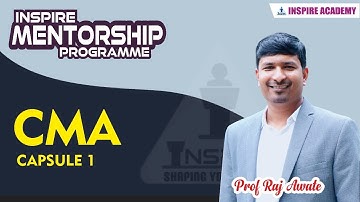 CMA Capsule I lecture 1 I Executive Revision I Consolidation