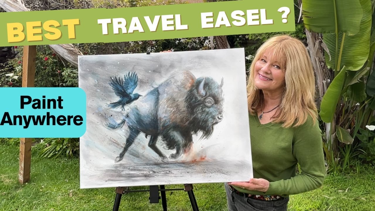 The Best Travel Easel For Artists ~ Paint Anywhere, Anytime!