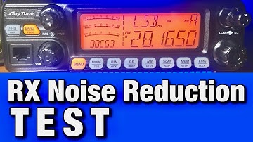 ANYTONE 5555N2 RX GELUIDSREDUCTIETEST