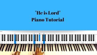 He is Lord | Piano Tutorial screenshot 1