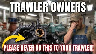 TRAWLER OWNERS! Please NEVER Do THIS to Your Trawler!