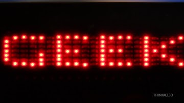 Programmable LED Message Board from ThinkGeek