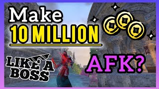 ESO Virtually AFK Farm🔥 Get Insanely Rich🤑 10,000,000 Gold No Effort In 2025
