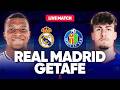🔴 REAL MADRID - GETAFE LIVE / 🚨LE REAL DOIT GAGNER POUR CROIRE AU TITRE ET PREPARER CITY ! / LIGA