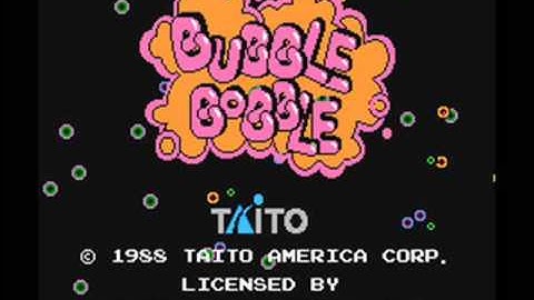 Bubble Bobble NES In-Game Music