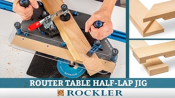 Fast and Precise Half-Lap Joints
