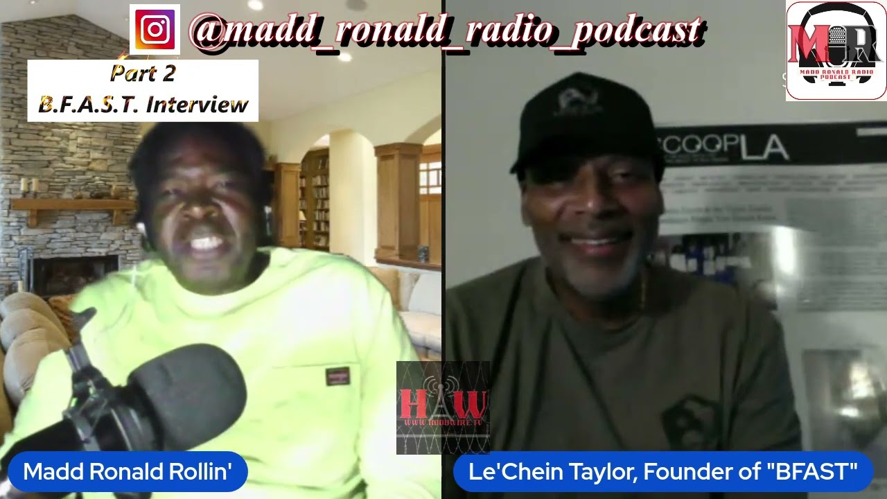 Madd Ronald Radio Podcast (BFAST) Black Firearms Awareness Safety Training Part 2