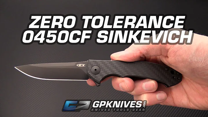 Zero Tolerance Sinkevich Flipper 0450CF Overview