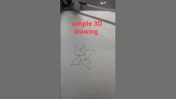 ⏰ Simple 3D Drawing To Perform ⏰ #3dillusion #youtubeshorts #opticalillusion #howtodraw #3dart #3d