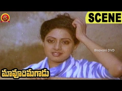 Sridevi Aggress Goons - Comedy Fight Scene - Action Scene - Maavoori Magaadu Movie Scenes