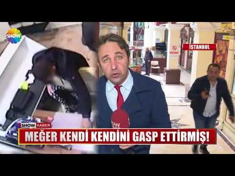 Meğer Kendi Kendini Gasp Ettirmiş!