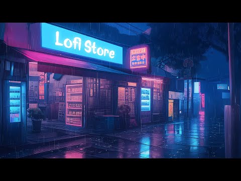 Lost in Rainy Lofi Playlist ~ 1980s lo-fi chillout makes you feel calm down 🎶 Beats To Chill / Relax