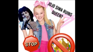 JoJo Siwa ruining queen music for 4 minutes straight