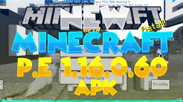 New Minecraft P.E Beta 1.16.0.60 Apk/Working Xbox Sign