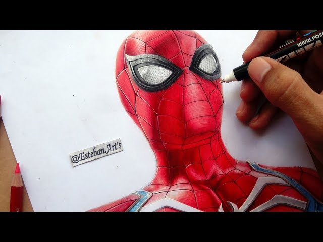 Speed Drawing: PS4 Spider-Man - video Dailymotion