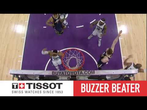 Gobert Beats The Buzzer In OT! | Tissot Buzzer Beater | 03.05.17