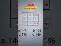 Reasoning Practice Set | Analogy Reasoning | Missing Number #missingnumber #upp #ssc #shorts #viral