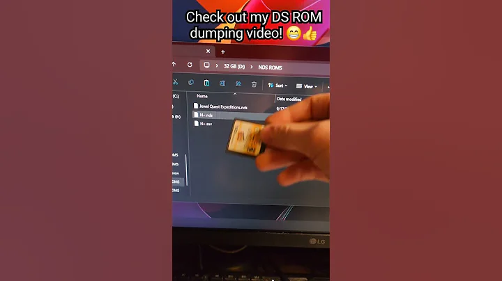 Modding a DS in 60 Seconds! // Setting up an R4 for DS + DSi + 3DS #shorts