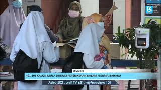 SPM 2020: 401,105 calon mula duduki peperiksaan dalam norma baharu