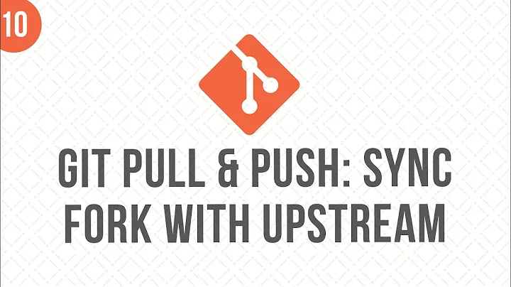 Git Pull & Push - Sync Github Fork with Original/Upstream Project after changes.