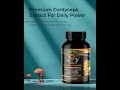 Boost Energy with Cordyceps Mushroom Gummies