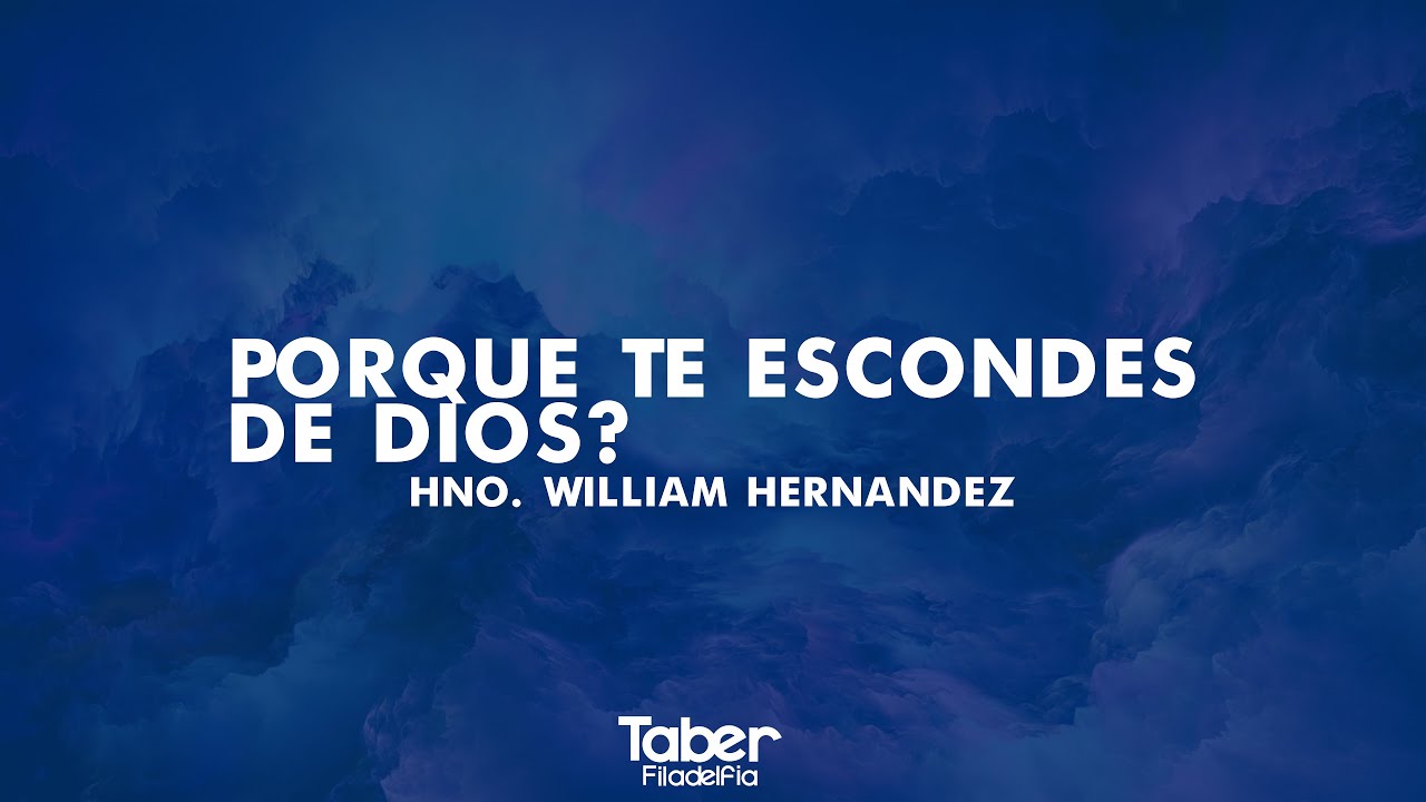 Porque te Escondes de Dios - YouTube