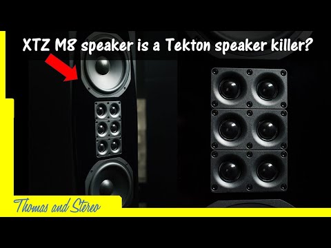 A speaker with 6 tweeters!? XTZ M8 speaker, good for music and movies