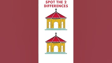 Eyesight challenge brain find. Spot 2 differences #shorts #quiz #puzzles