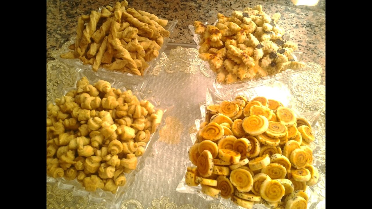 مملحات بريستيج مختلفة الأشكال والنكهات بعجين واحد/فقاص مالح /قريشلات عاشورة