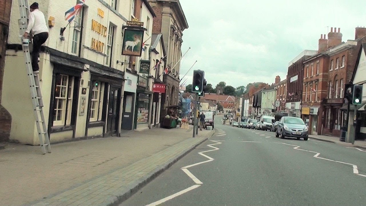 Shelton Lock, Derby to Moira car boot sale via Ashby De La Zouch. Aug