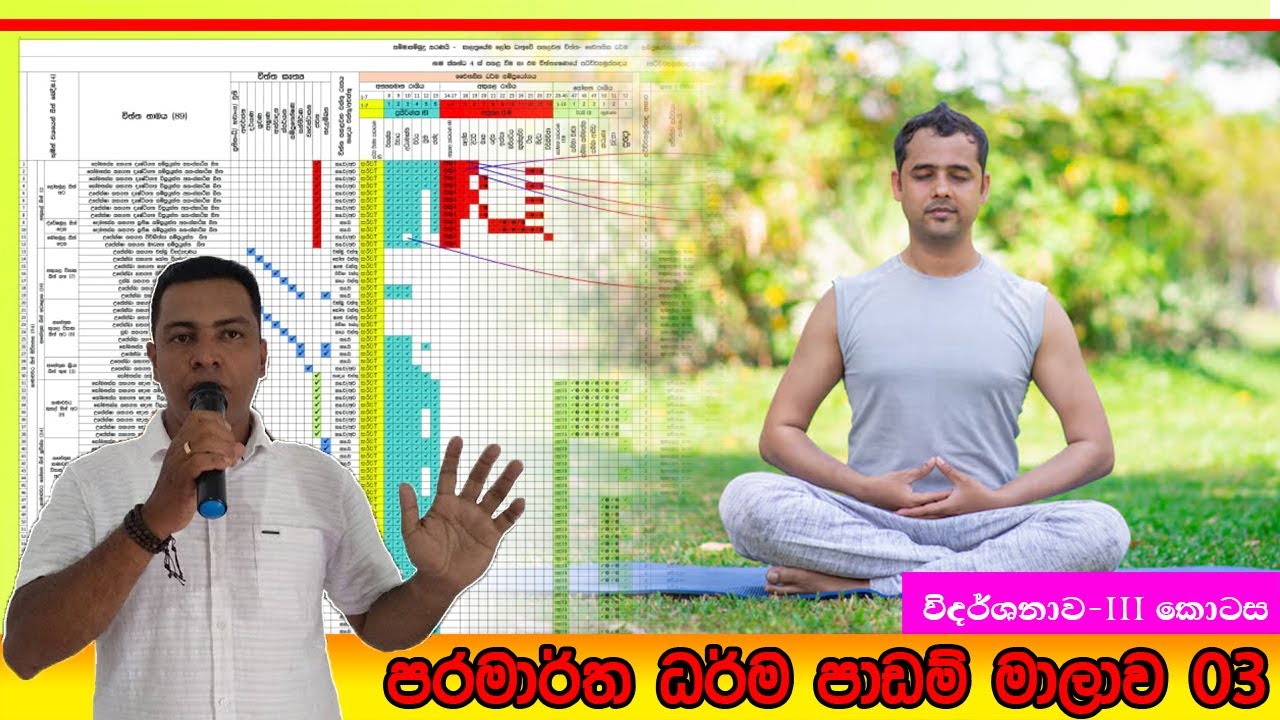 Prabath Kariyawasam - Baththaramulla Abidarma Deshana විදර්ශානා භාවනාව ( 3 කොටස ) 16 November  2025