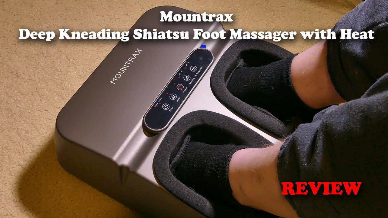 Comfier Shiatsu Foot Massager with Heat,Electric Heated Foot Warmer fo