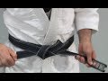 How to Tie Your BJJ or Judo Belt